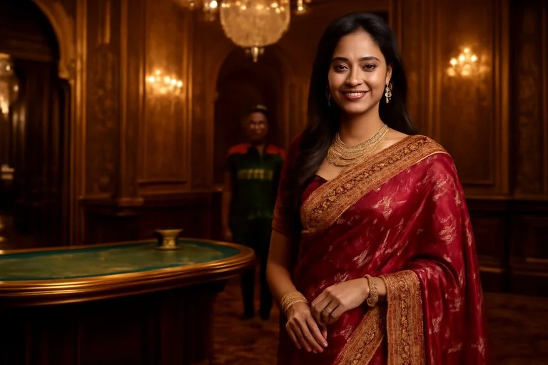 777abc লাইভ ডিলার টেবিল দৃশ্য